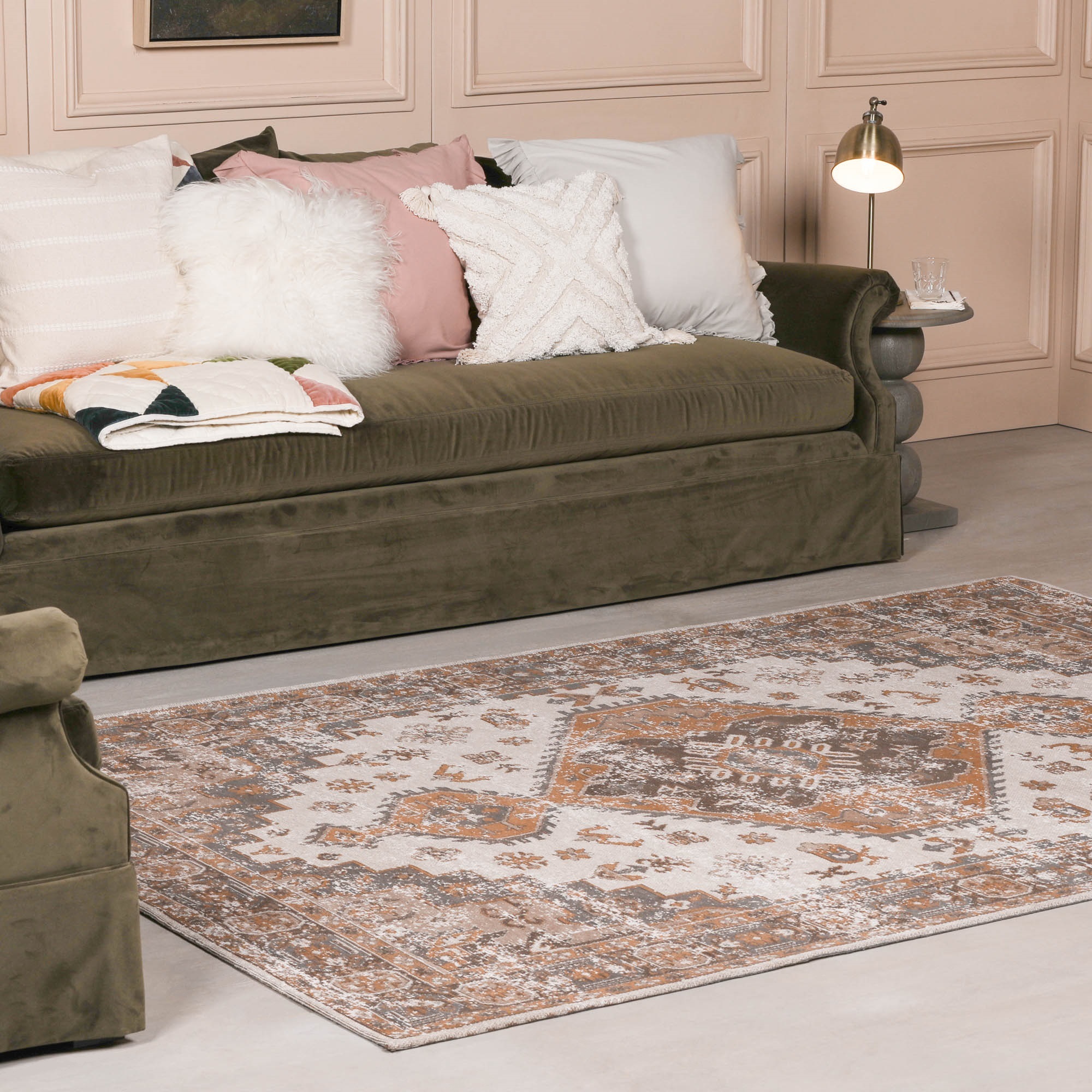 Chenille Rug 170x120cm UK