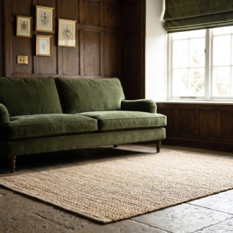 Artisan Yolette Chunky Woven Jute Rug 230x160cm Rug 230x160cm UK