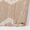 Kirrily Flatwoven Trellis Wool Pattern Natural Jute Rug 170x120cm Rug 170x120cm UK