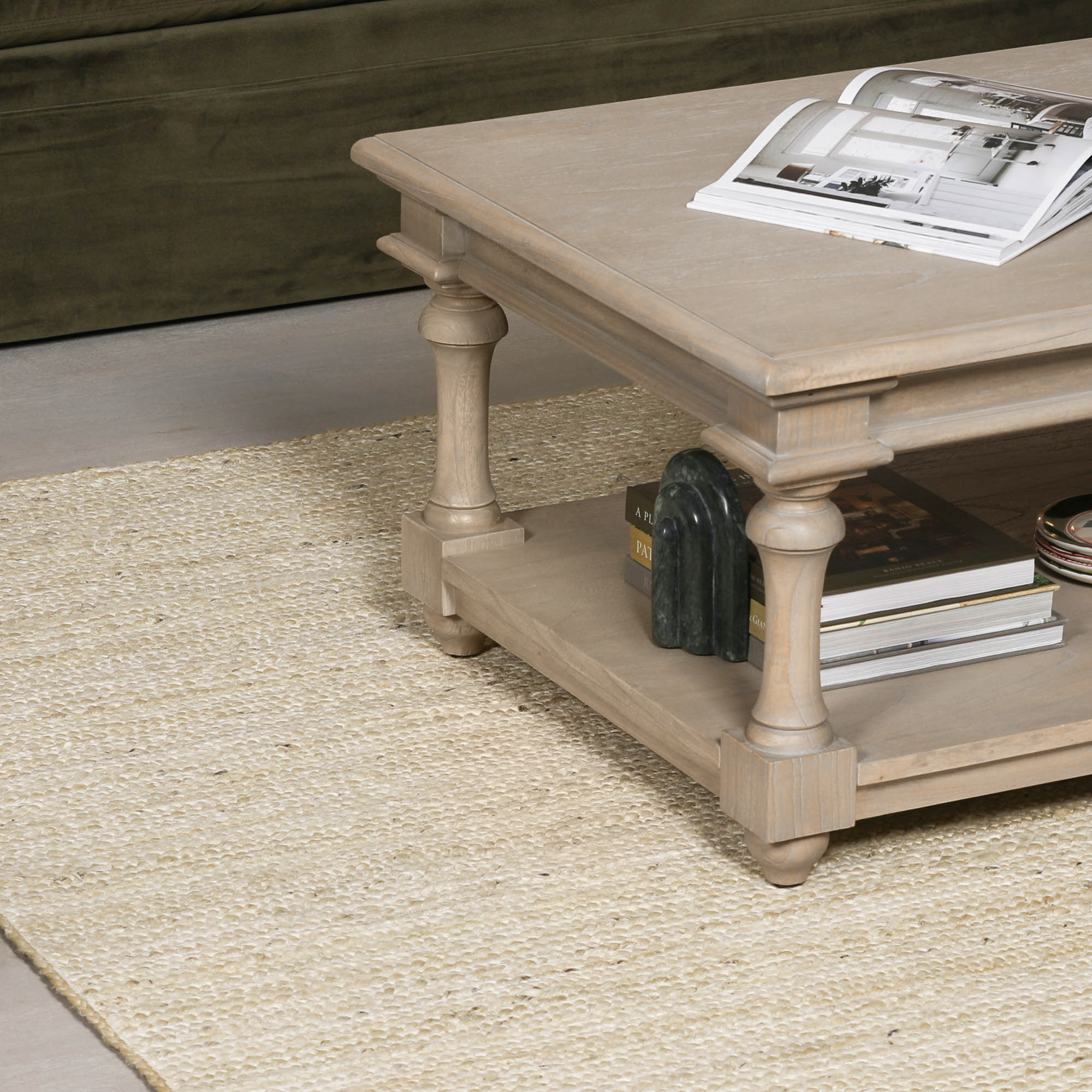 Ecru Jute Weaved Durable Braid Rug 170x120cm Rug 170x120cm UK