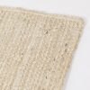 Ecru Jute Weaved Durable Braid Rug 170x120cm Rug 170x120cm UK