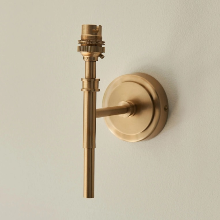 Saunders Aged Brass Finish Wall Light Wall Light UK