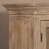 Reclaimed Pine Large Glazed Display Cabinet Display Cabinet UK