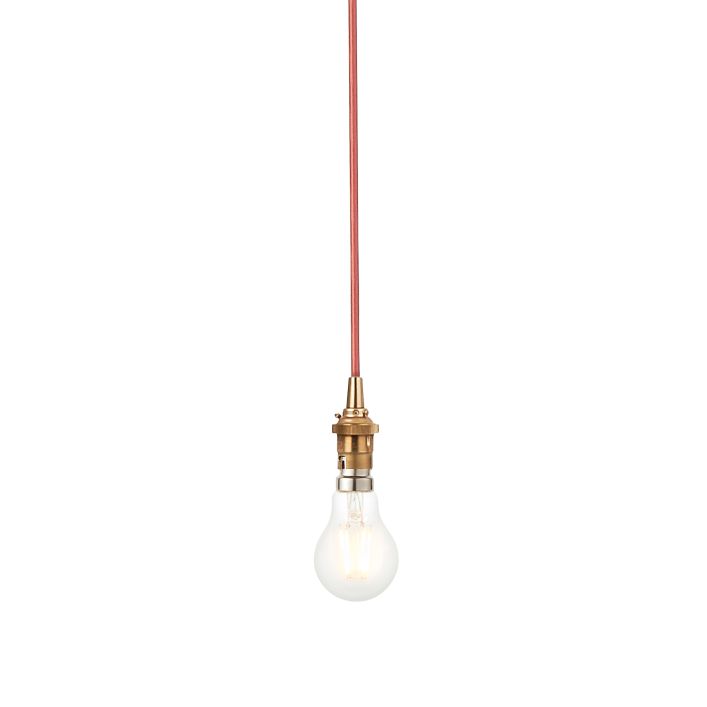 Pihla Mauve Cord Pendant Light Pendant Light UK