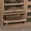 Reclaimed Pine Large Glazed Display Cabinet Display Cabinet UK