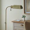 Library Antique Brass Floor Lamp Floor Lamp UK