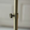 Library Antique Brass Floor Lamp With Opal Shade Opal Shade UK