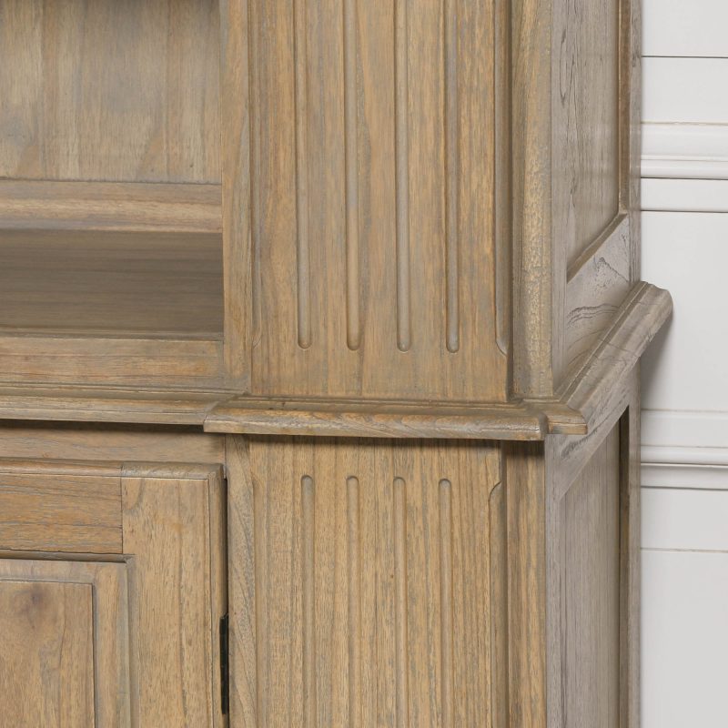 Large Neoclassical Bookcase with Acanthus Corbel Detail Corbel Detail UK