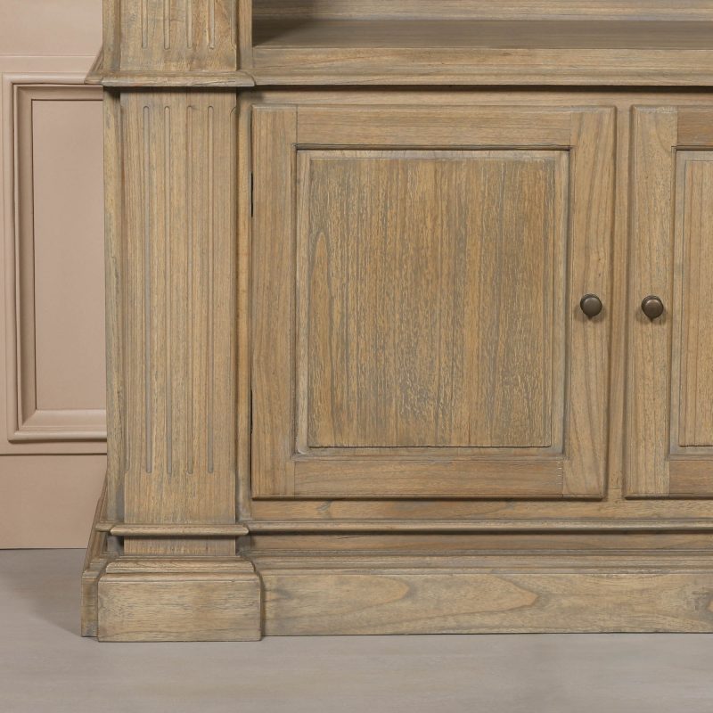 Neoclassical Bookcase with Acanthus Corbel Detail Corbel Detail UK