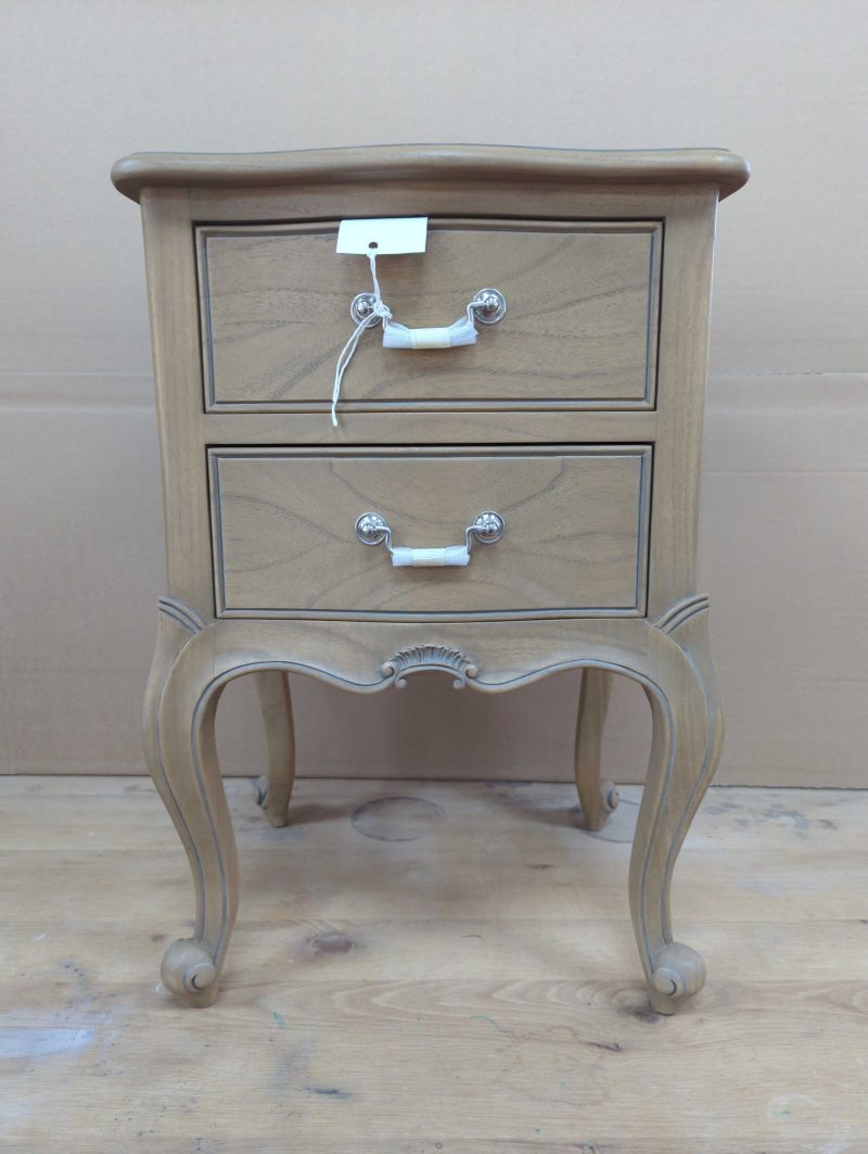 Oliviana Wooden French Style Bedside EX DISPLAY EX DISPLAY UK