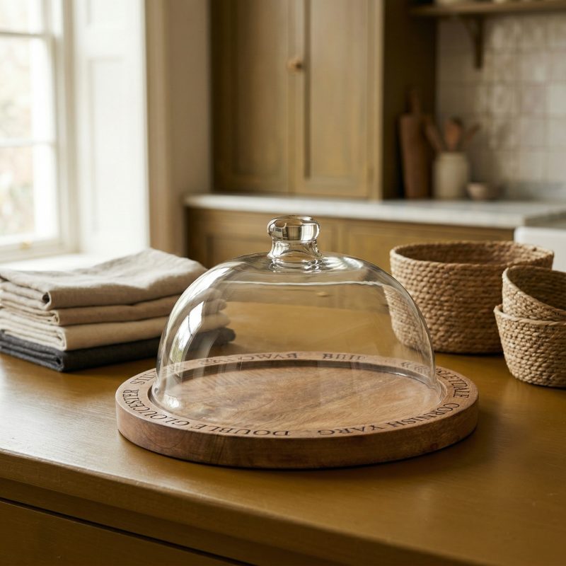 Mango Wood Cheese Dome Cheese Dome UK