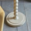 Darcio Ivory Bobbin Floor Lamp Base Lamp Base UK