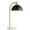 Ned Mid Century Table Lamp With Black Shade Black Shade UK