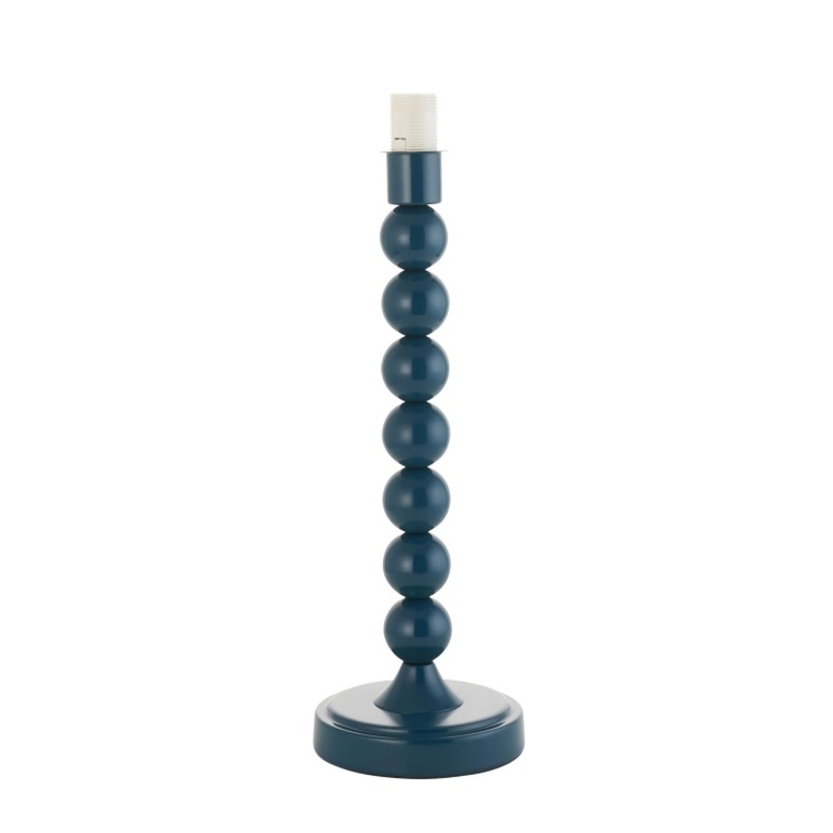 Darcio Blue Bobbin Table Lamp Base Lamp Base UK