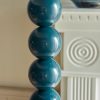 Darcio Blue Bobbin Floor Lamp Base Lamp Base UK