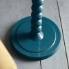 Darcio Blue Bobbin Floor Lamp Base Lamp Base UK