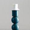 Darcio Blue Bobbin Table Lamp Base Lamp Base UK