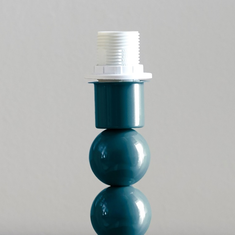 Darcio Blue Bobbin Table Lamp Base Lamp Base UK