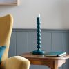 Darcio Blue Bobbin Table Lamp Base Lamp Base UK