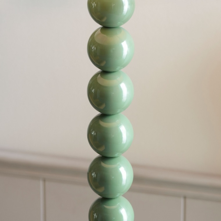 Darcio Green Bobbin Floor Lamp Base Lamp Base UK