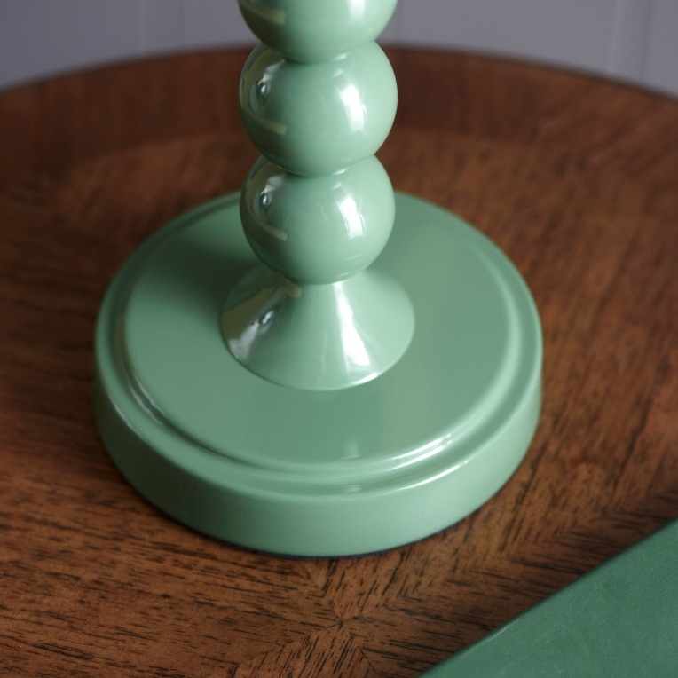 Darcio Green Bobbin Table Lamp Base Lamp Base UK