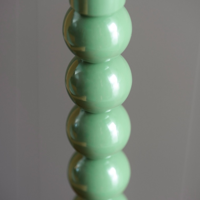 Darcio Green Bobbin Table Lamp Base Lamp Base UK