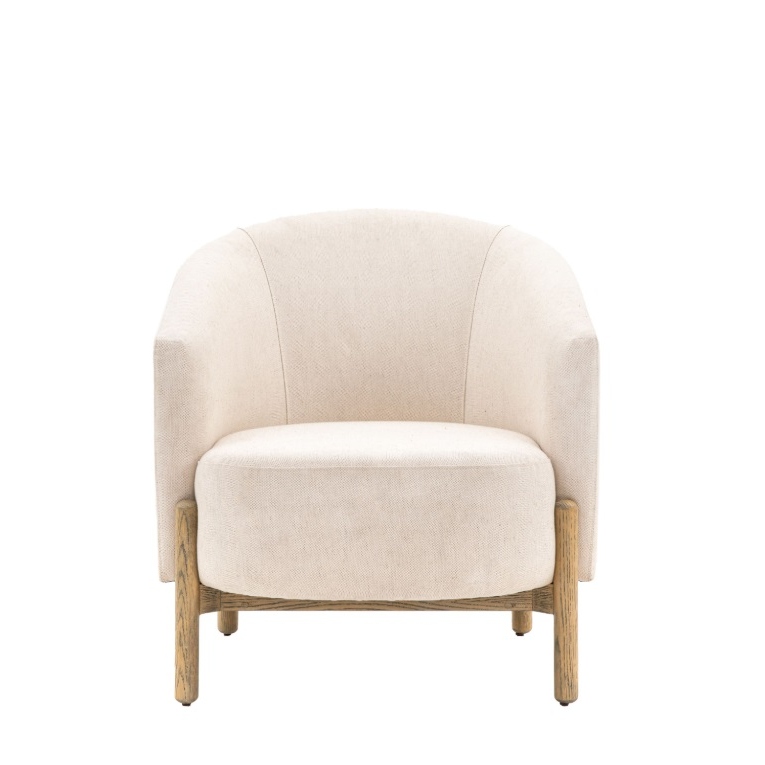 Mirelys Brown Leather Armchair (Copy) Armchair (Copy) UK