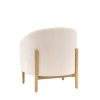 Mirelys Brown Leather Armchair (Copy) Armchair (Copy) UK