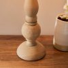 Pascali Natural Wood Finish Table Lamp Base Lamp Base UK