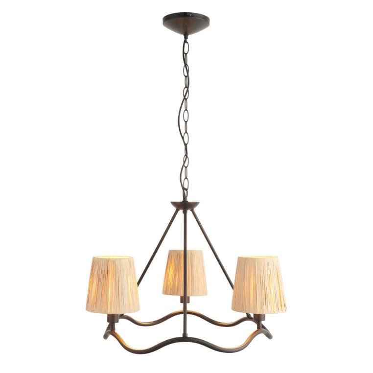 Wave Brushed Aged Brass Pendant Light (Copy) Light (Copy) UK