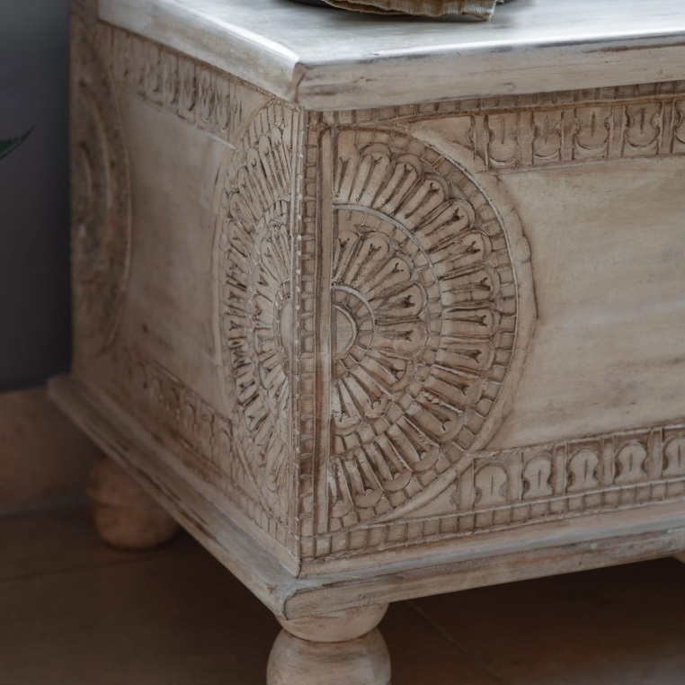 Oak Bobbin Upholstered Bench (Copy) Bench (Copy) UK