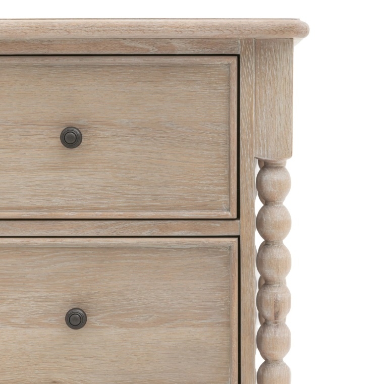 Oak Bobbin Chest Of Drawers Of Drawers UK