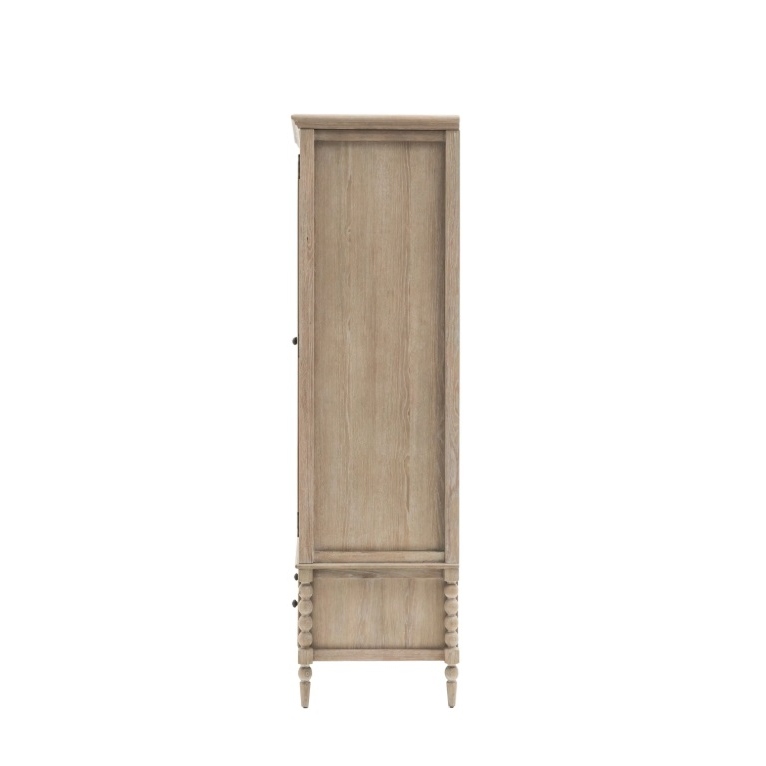 Oak Bobbin 2 Door Wardrobe Door Wardrobe UK