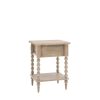 Oak Bobbin Small Bedside Small Bedside UK