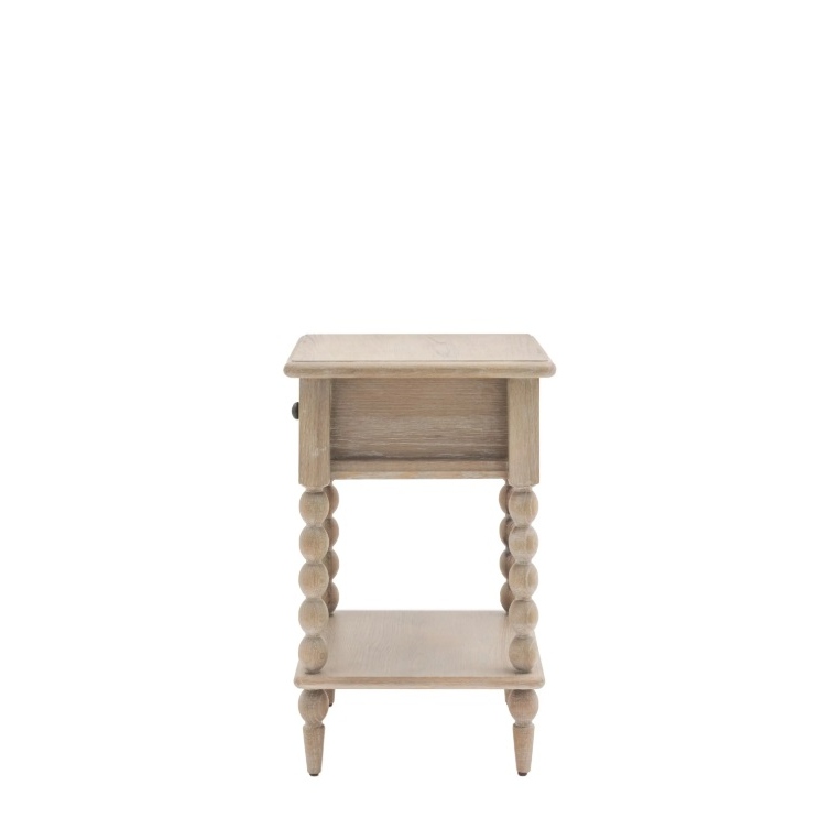 Oak Bobbin Small Bedside Small Bedside UK