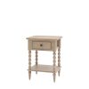 Oak Bobbin Small Bedside Small Bedside UK