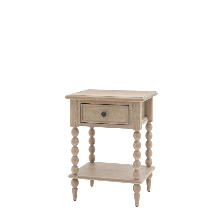 Oak Bobbin Small Bedside Small Bedside UK