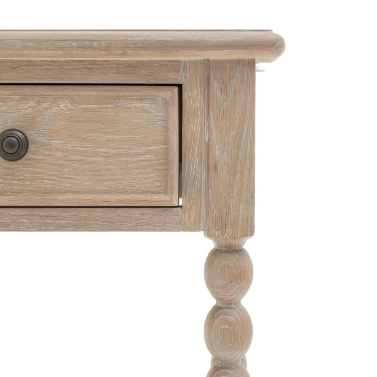 Oak Bobbin Small Bedside Small Bedside UK