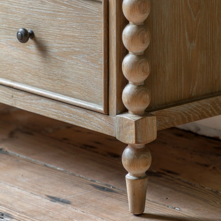 Oak Bobbin Chest Of Drawers Of Drawers UK