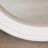 Lapalud French Style 84cm Round Aged Deep Frame Mirror Frame Mirror UK