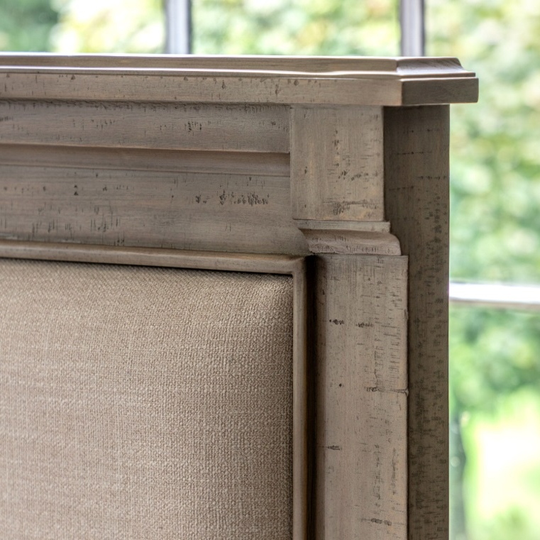 Weathered Wood King Size Bed Size Bed UK