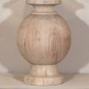 Ostia Aged Ceramic Grey Table Lamp With Shade (Copy) Shade (Copy) UK