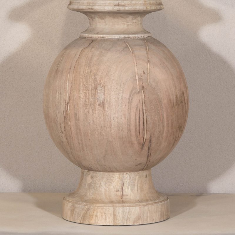 Ostia Aged Ceramic Grey Table Lamp With Shade (Copy) Shade (Copy) UK