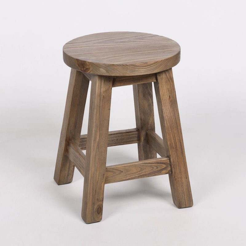 Wooden Farmhouse Milkmaid Stool Pine Plant Stand Plant Stand UK