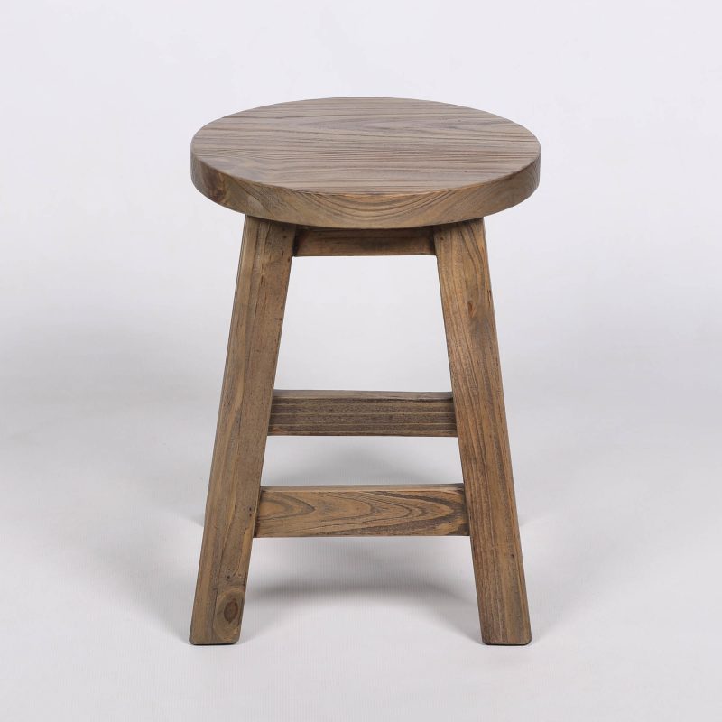 Wooden Farmhouse Milkmaid Stool Pine Plant Stand Plant Stand UK