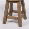 Wooden Farmhouse Milkmaid Stool Pine Plant Stand Plant Stand UK
