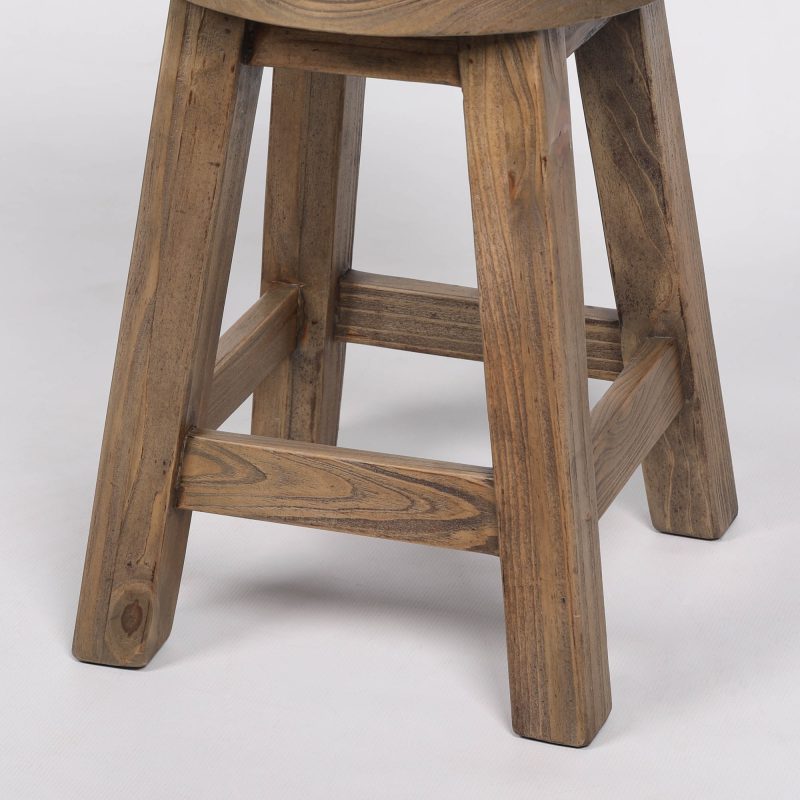 Wooden Farmhouse Milkmaid Stool Pine Plant Stand Plant Stand UK