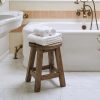 Wooden Farmhouse Milkmaid Stool Pine Plant Stand Plant Stand UK