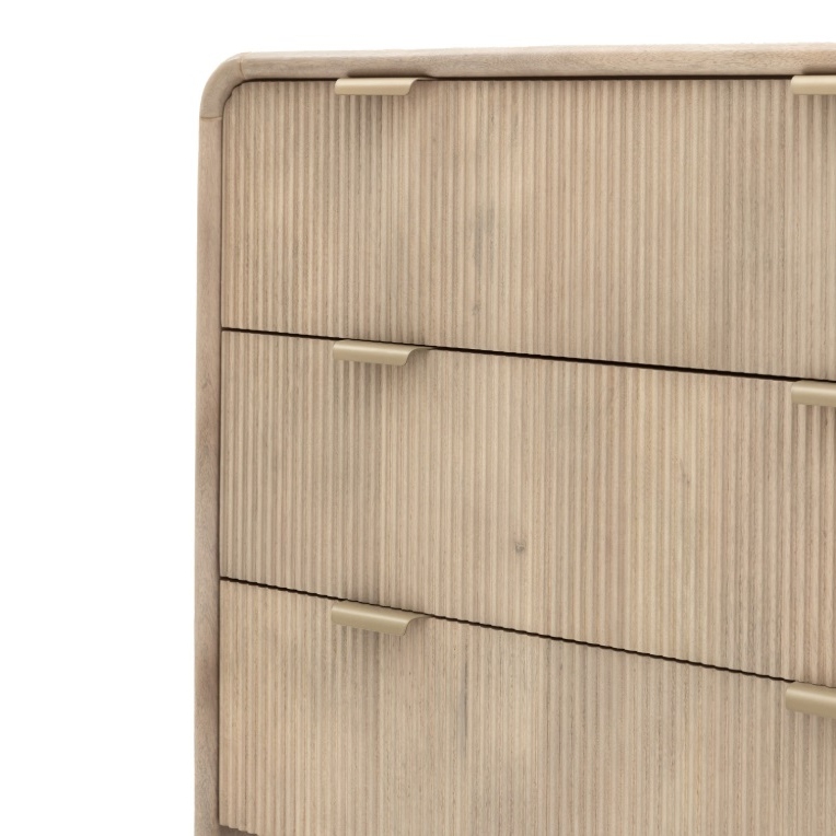 Wooden Caoimhe Mango 3 Drawer Chest Drawer Chest UK