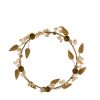 Noel 5 Candle Gold Holly Candelabra Holly Candelabra UK